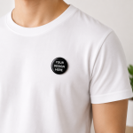 Custom Pin Button 32mm Bulat | Pin Logo Nama Foto Komunitas Sekolah Seminar Event Metal Back Glossy